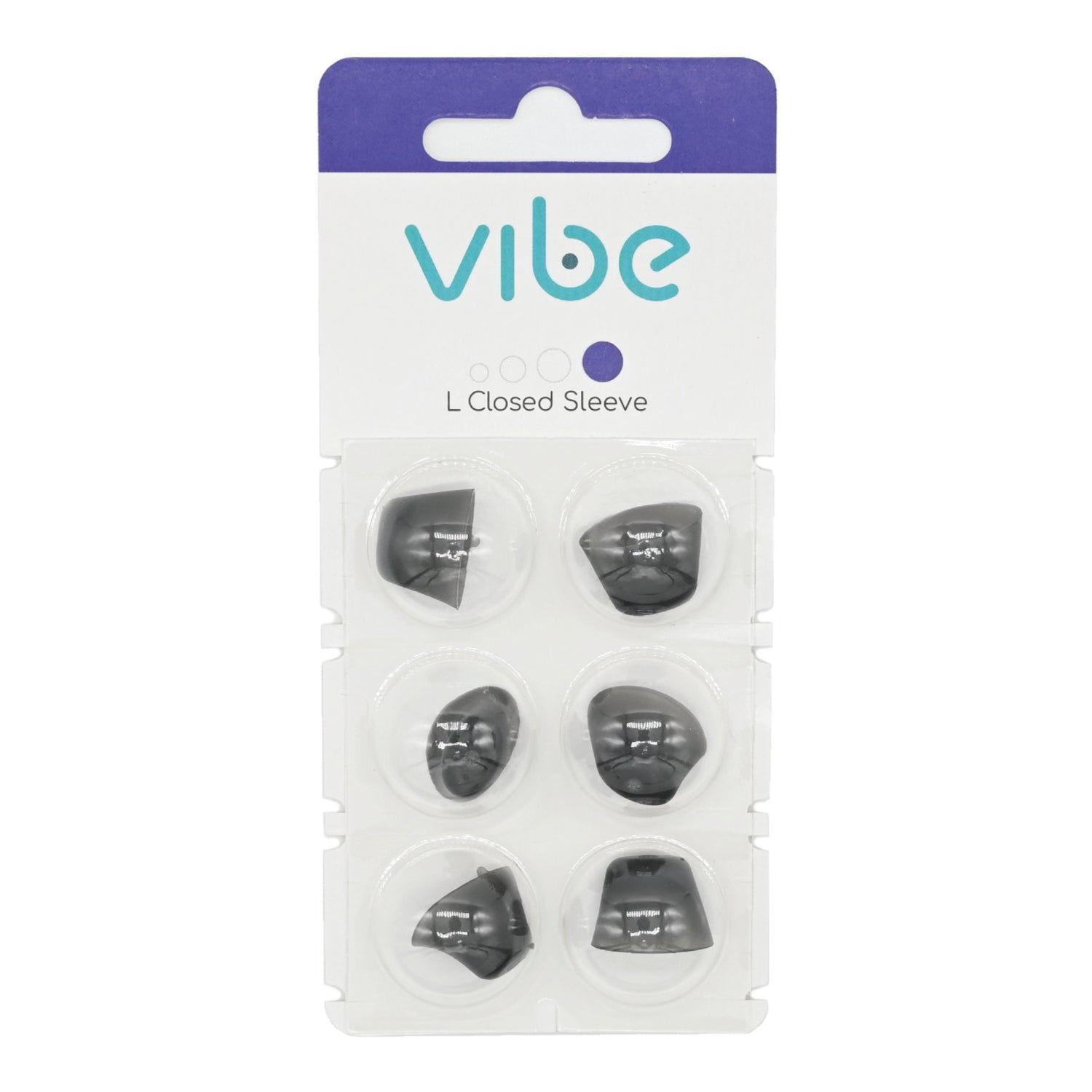 Vibe Mini8 Nano8 交換用スリーブ 穴なし Lサイズ 6個入 – Vibe補聴器 