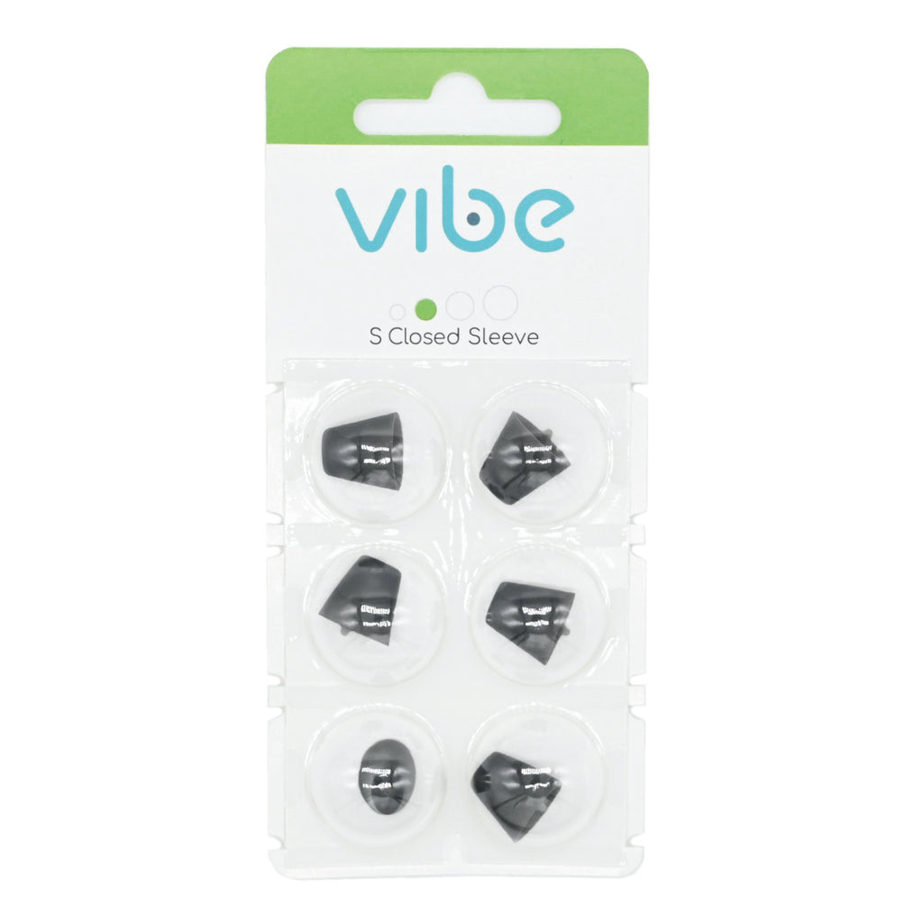 Vibe Mini8 Nano8 交換用スリーブ 穴なし Sサイズ 6個入 – Vibe補聴器